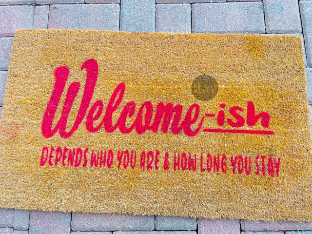 Customizable Coir Doormat