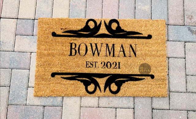 Customizable Coir Doormat