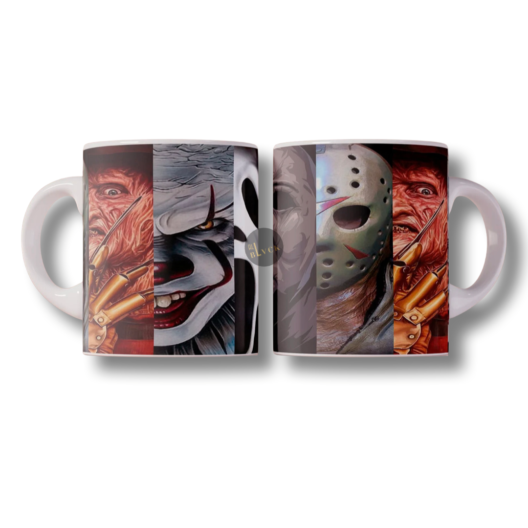 Faces of Horror Mug