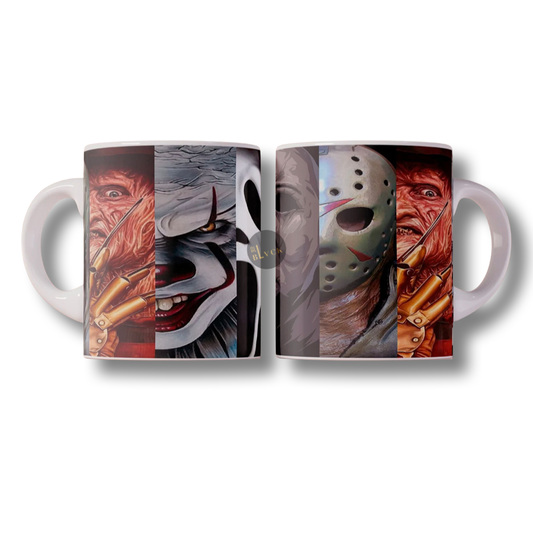 Faces of Horror Mug